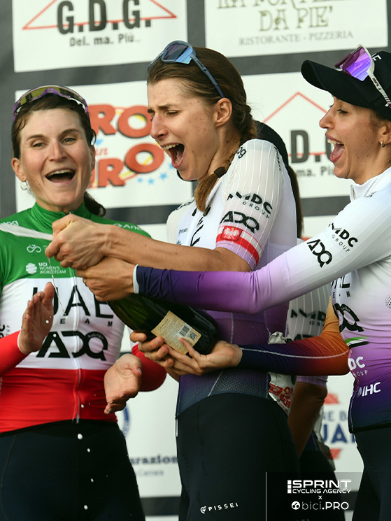 Con le compagne si è instaurato un ottimo feeling, Longo Borghini in testa