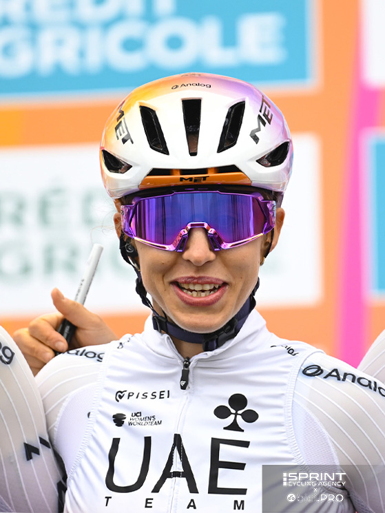 Finora la Persico ha fatto 14 giorni di corsa con una vittoria e un paio di Top 5