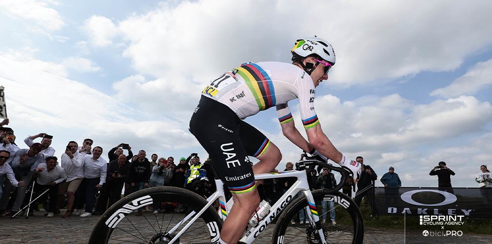 Il 12 aprile a Roubaix Pogacar proverà a cogliere il Career Grand Slam, dove lo scorso anno è stato 2°