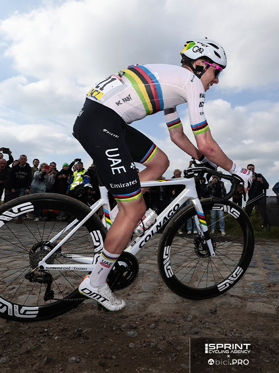 Il 12 aprile a Roubaix Pogacar proverà a cogliere il Career Grand Slam, dove lo scorso anno è stato 2°