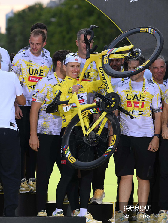 Al Tour de France lo sloveno cercherà il pokerissimo, già ottenuto da 4 corridori nella storia