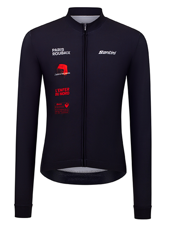 Maglia maniche lunghe Santini Paris-Roubaix Hauts-de-France 2026