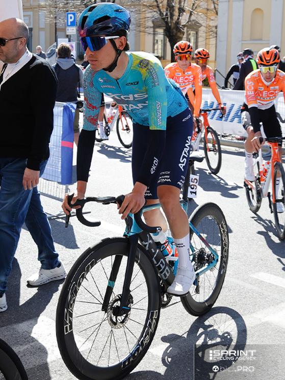 Alla Coppi e Bartali Scalco sta correndo con la squadra maggiore, in supporto di Ulissi