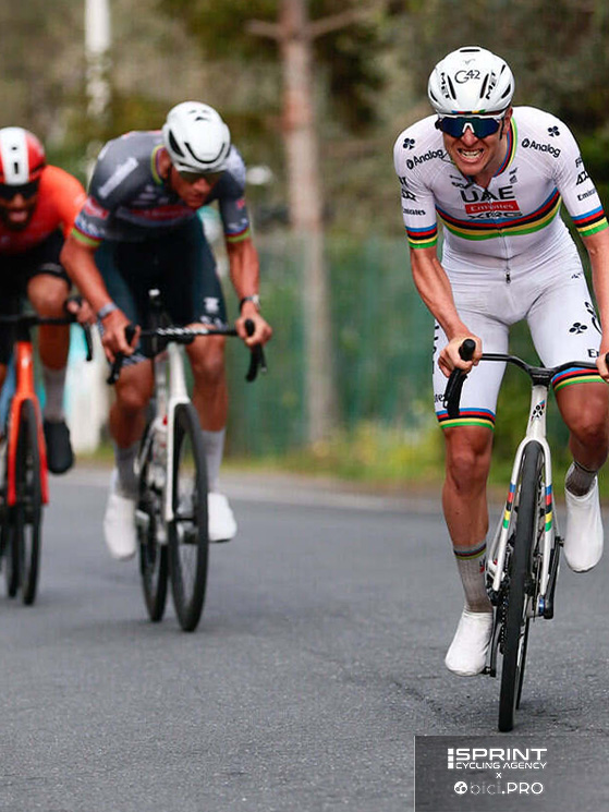 L'attacco di Pogacar contro VDP e Ganna. E se l'iridato provasse la soluzione da lontanissimo?