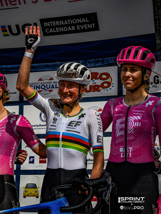 La ventiquattrenne di Sherbrooke ha un contratto con la EF fino al 2028