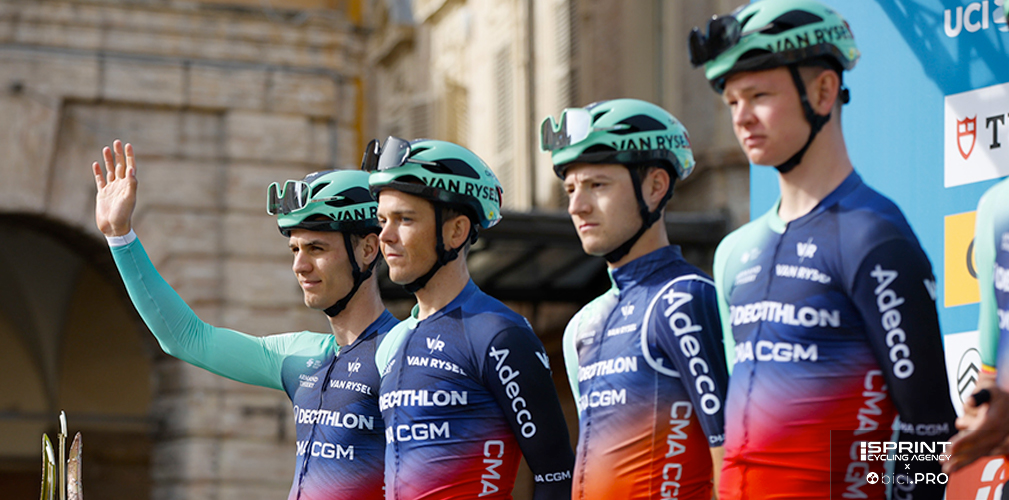 Occhiali Van Rysel Taaien, usati dal Team Decathlon CMA CGM