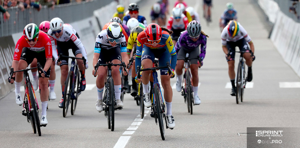 Il Trofeo Binda del 2025 ha visto Kata Blanka Vas arrendersi a Elisa Balsamo