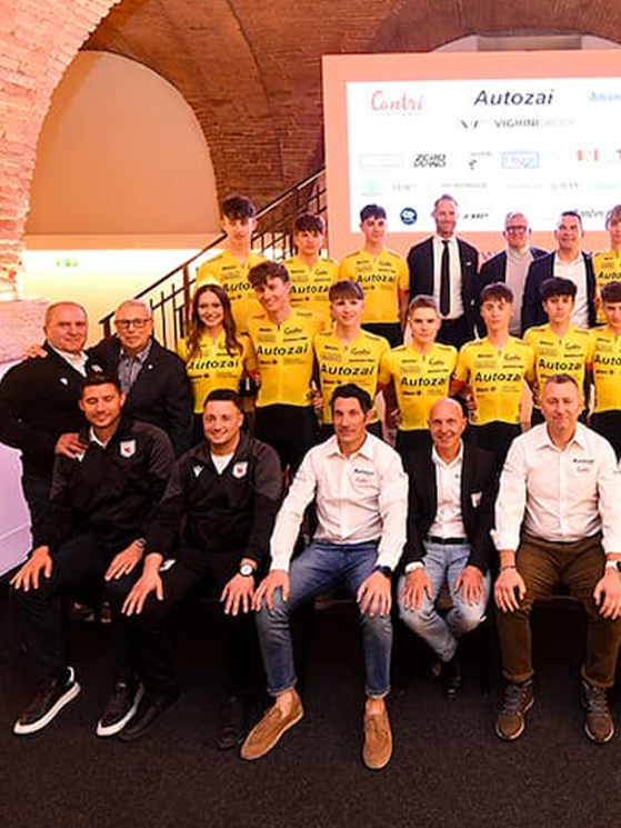 La Autozai Contri si è presentata a Verona. Alla serata, ospite anche Magagnotti