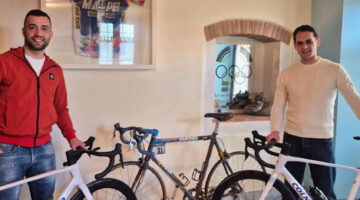 Gianmarco e Matteo Ballerini, biciclette Colnago, 2026