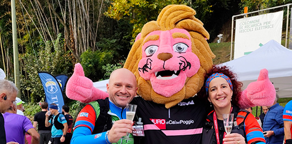 Oggi Ca' del Poggio è un brand a tutti gli effetti: questo è Poggy, la sua mascotte