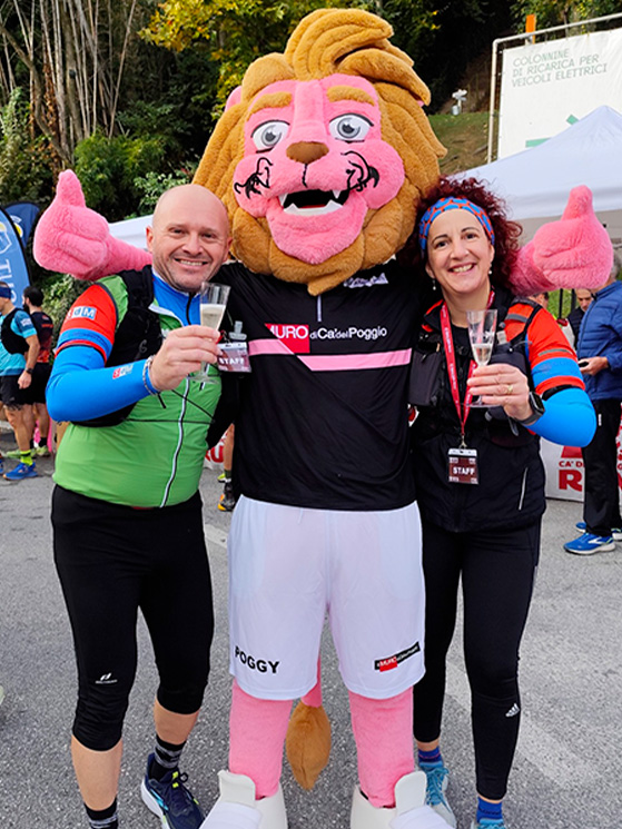 Oggi Ca' del Poggio è un brand a tutti gli effetti: questo è Poggy, la sua mascotte