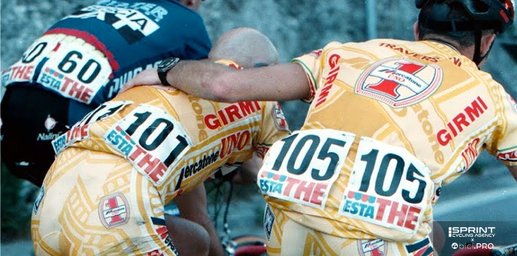Giro d'Italia 1997, Valico del Chiunzi, Marco Pantani, Marco Traversoni