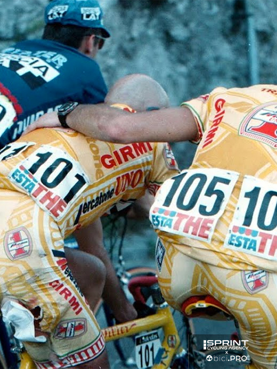 Giro d'Italia 1997, Valico del Chiunzi, Marco Pantani, Marco Traversoni