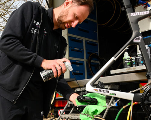 Strade Bianche 2026, MBH Ballan, prodotti Sprayke, meccanico Dima Pohorelov