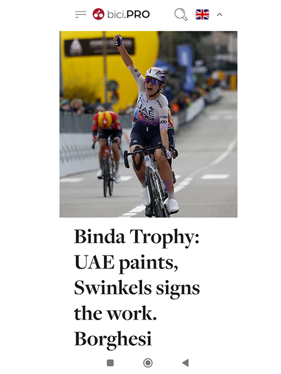 Da sabato, bici.PRO strizza gli occhi al mondo ed è online con le versioni in lingua inglese e spagnola