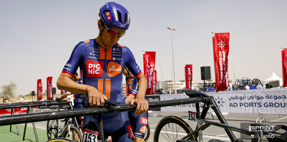 Mattia Gaffuri, classe 1999, è alto 1,84 e pesa 76 chili. E' pro' da quest'anno dopo lo stage 2025 con la Polti