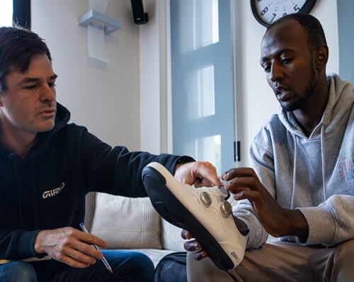Scarpe Giro Imperial AS 2026, Biniam Girmay (foto Giro)
