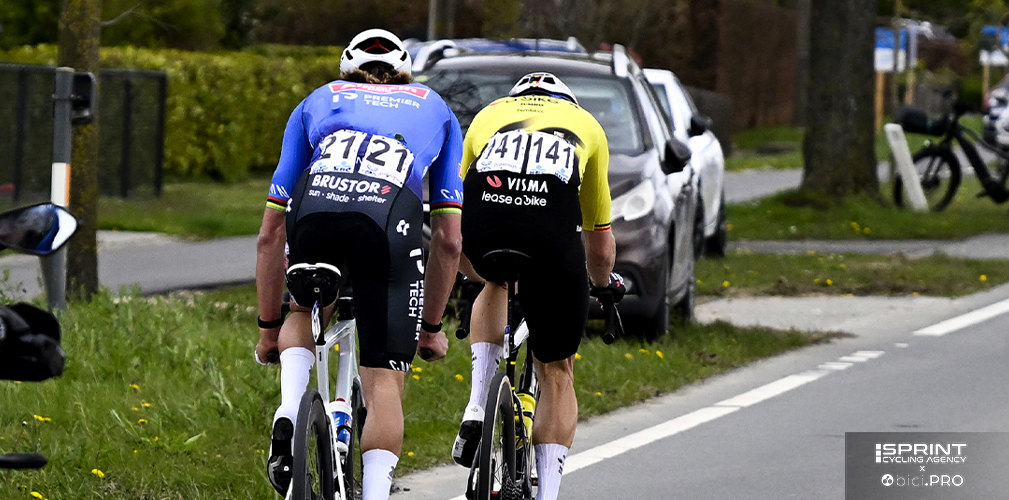 Van der Poel non si sentiva in giornata e ha smesso di collaborare, aprendo la port a Philipsen