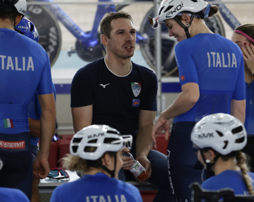 Diego Bragato, nazionale, pista