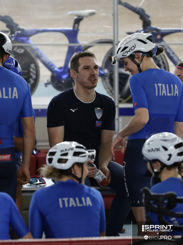Diego Bragato, nazionale, pista