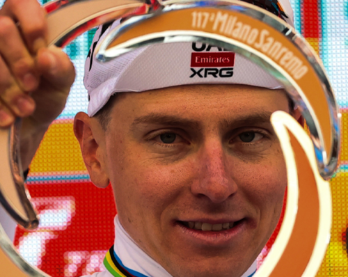 Tadej Pogacar, Milano-Sanremo 2026, vittoria, UAE Team Emirates