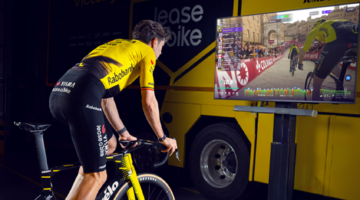 Van Aert, Visma Lease a Bike, Strade Bianche, Rouvy