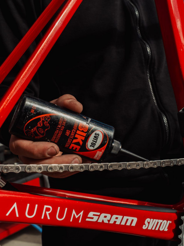 Aurum Bike, Svitol, catena, olio