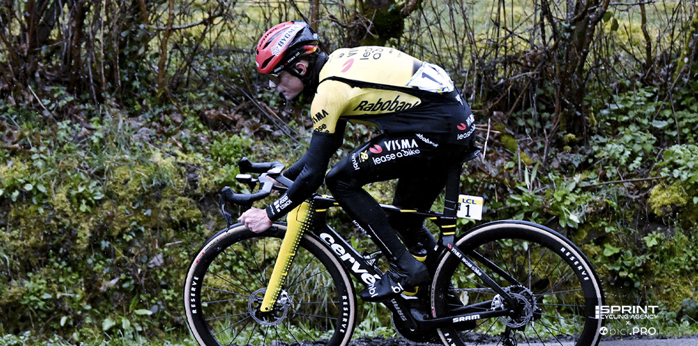 La calzamaglia che tanto ha fatto discutere di Vingegaard