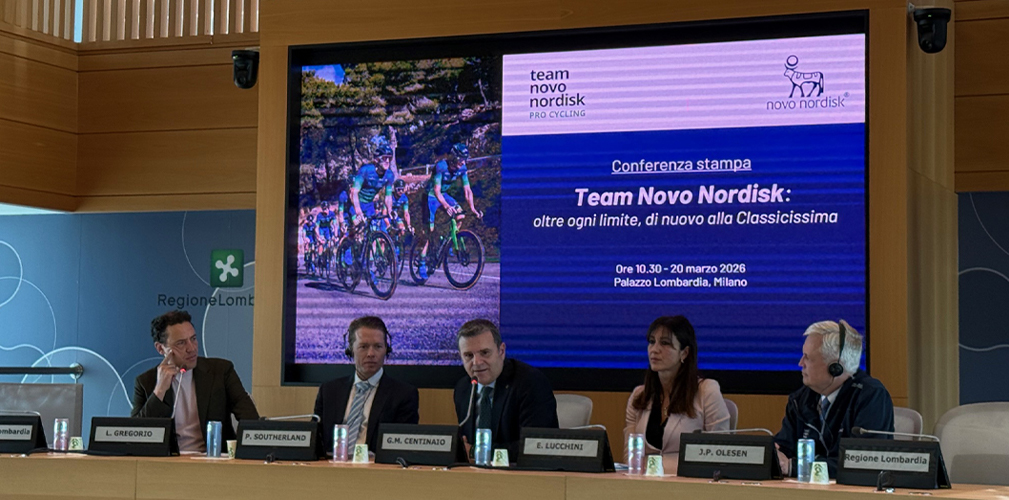 Presentazione Team Novo Nordisk Regione Lombardia, 2026