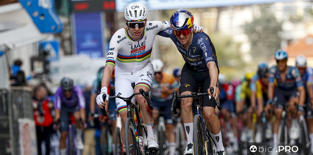 Milano-Sanremo 2026, Tom Pidock, Pinarello-Q36.5, Tadej Pogacar, UAE Team Emirates