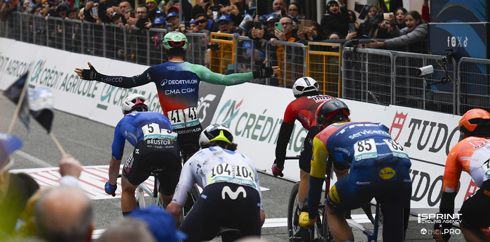 Tirreno-Adriatico 2026, terza tappa, Philipsen terzo batte Milan