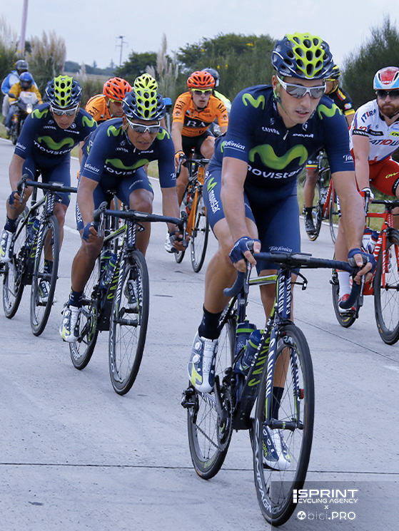 Adriano Malori in una delle prime gare vicino a Quintana. Tra i due nacque subito un buon feeling