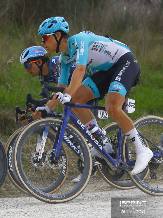 Filippo Magli, Bardiani CSF 7 Saber, Gianmarco Garofoli, Soudal Quick-Step, Strade Bianche 2026