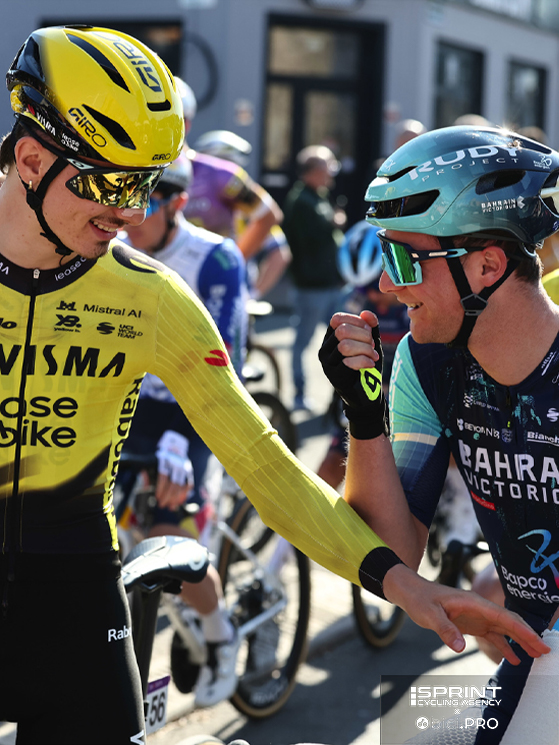 Pietro Mattio, Visma Lease a Bike, Alessandro Borgo, Bahrain Victorious, Kuurne-Brussel-Kuurne 2026