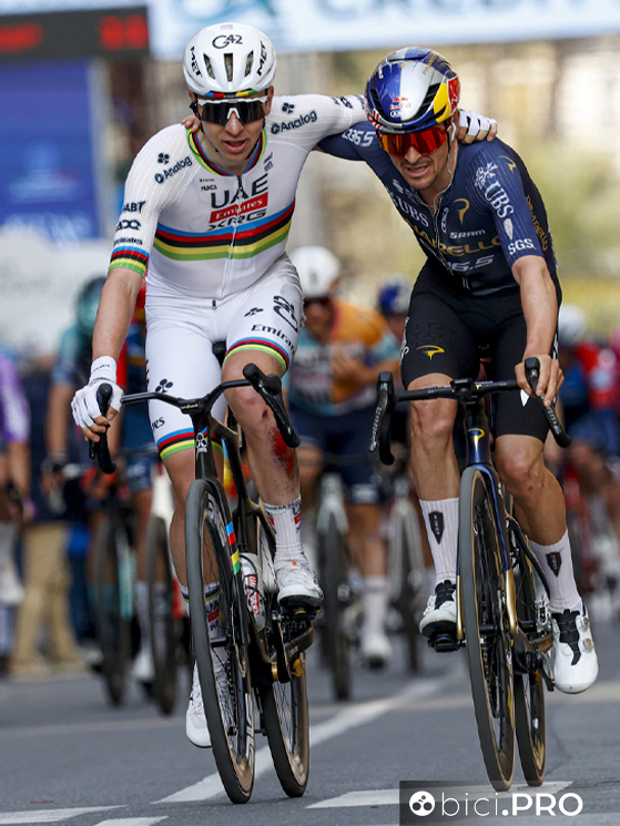 Milano-Sanremo 2026, Tom Pidock, Pinarello-Q36.5, Tadej Pogacar, UAE Team Emirates