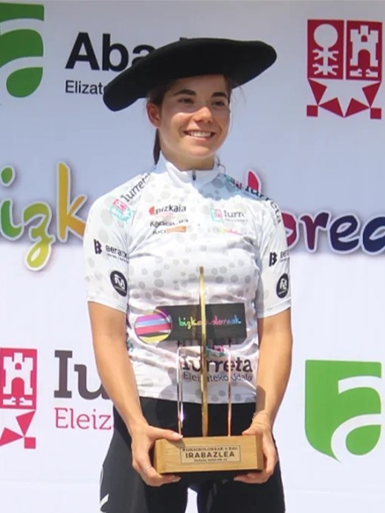 Matilde Rossignoli nel 2025 ha vinto la seconda tappa della Bizkaikoloreak, nei Paesi Baschi, il suo primo successo di Nations Cup