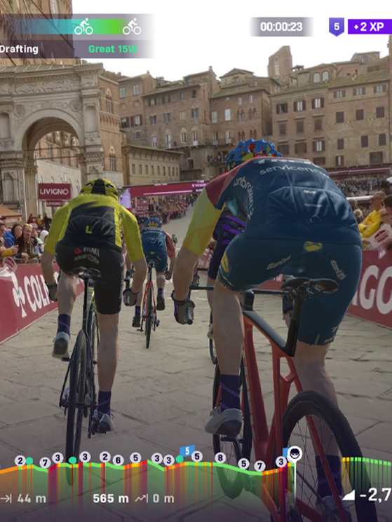 ROUVY, Strade Bianche, Piazza del Campo Siena