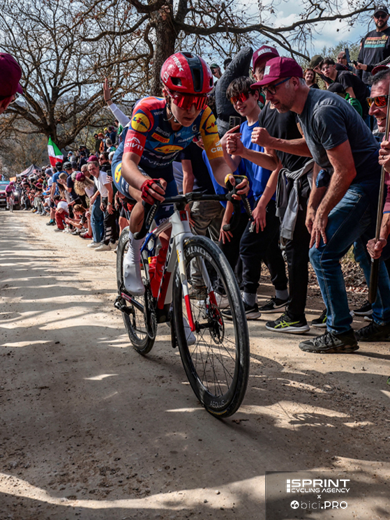 Shirin Van Anrooij, Lidl-Trek, Strade Bianche 2026, nono posto