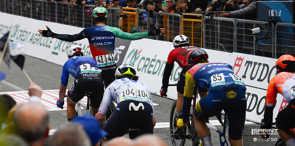 Andresen vince, Milan smette di pedalare: il danese lo ha saltato congrande potenza