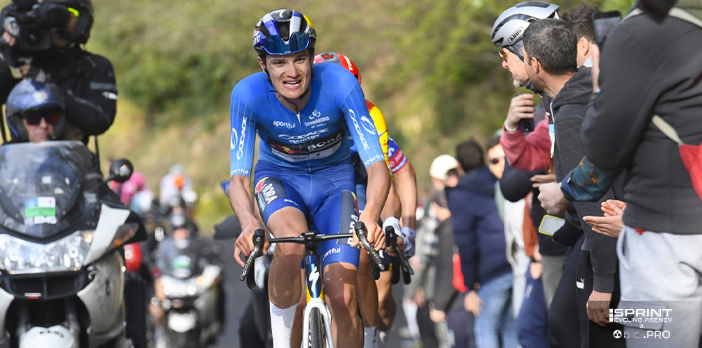 Pellizzari si è ben difeso, ma ha ccusato crampi e ha pagato pendenze e strade non adatte alle sue caratteristiche