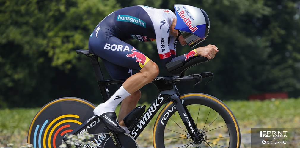 Giugno 2025, campionati nazionale crono: Pellizzari chiude 11° a 2'57" da Ganna