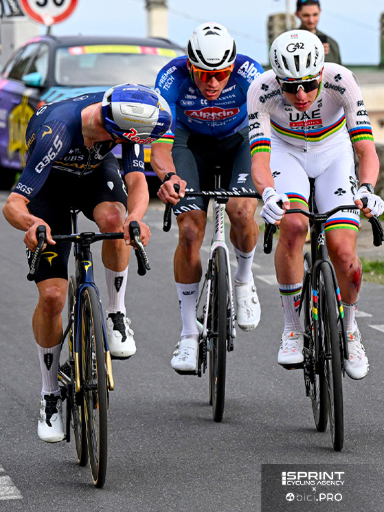 Per ottenere la vittoria, a Van der Poel è mancato qualcosa in salita, Pidcock era lì, ma ha perso la Sanremo in discesa e in volata