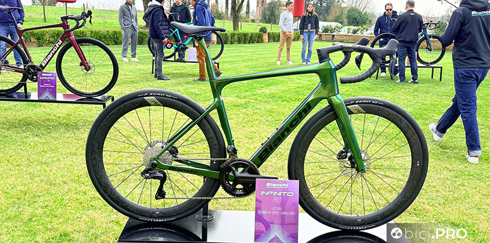 Nuova Bianchi Infinito, bici allround e gravel ready