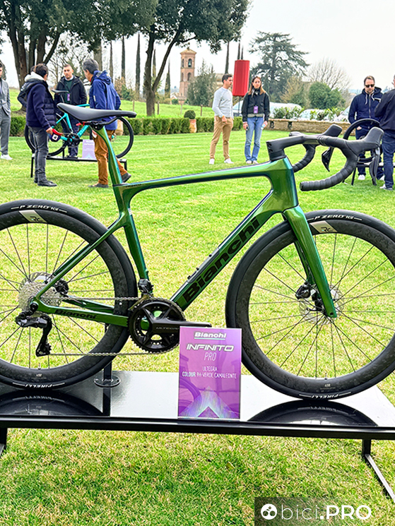 Nuova Bianchi Infinito, bici allround e gravel ready