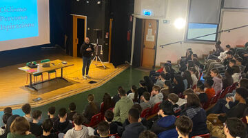 Angelo Furlan, lezione di ciclismo nelle scuole 2026