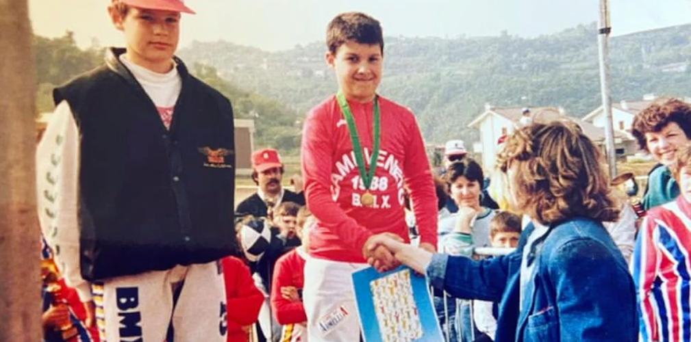 Angelo Furlan, BMX, premiazione