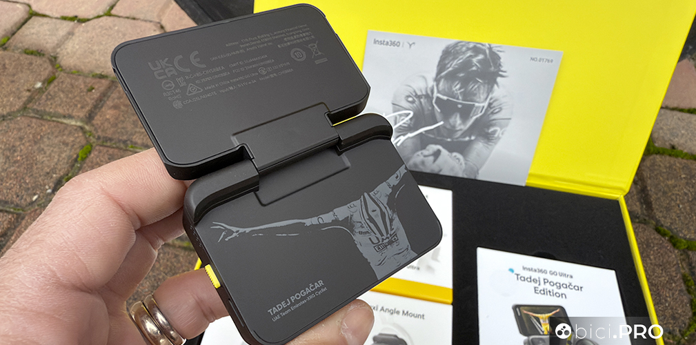 Insta360 Go Ultra Pogacar Edition, edizione limitata ed unica