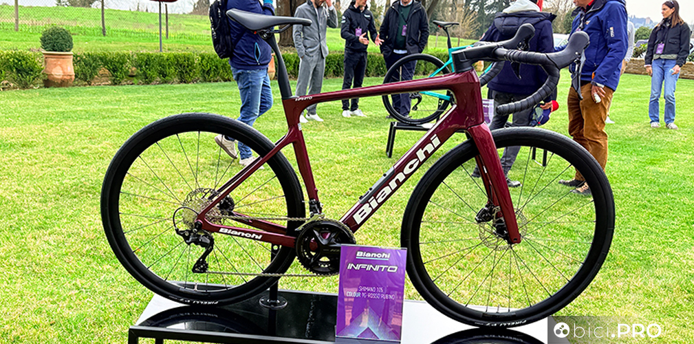 Nuova Bianchi Infinito, bici allround e gravel ready