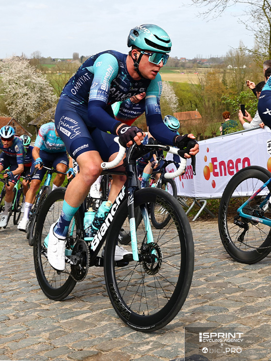 Borgo è stato subito protagonista in stagione, vincendo alla sua prima corsa e poi affrontando tutte le principali classiche