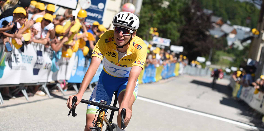 Pogacar vincitore nel 2018. Già dall'anno successivo, alla Vuelta, inizierà la sua rivoluzione ciclistica